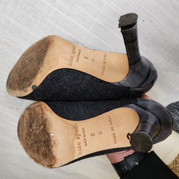 Kate Spade Lace up Heel Size 6 - Picture 7 of 9